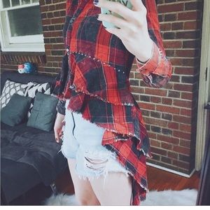 ZARA Checked Shirt With Frills ASOTV